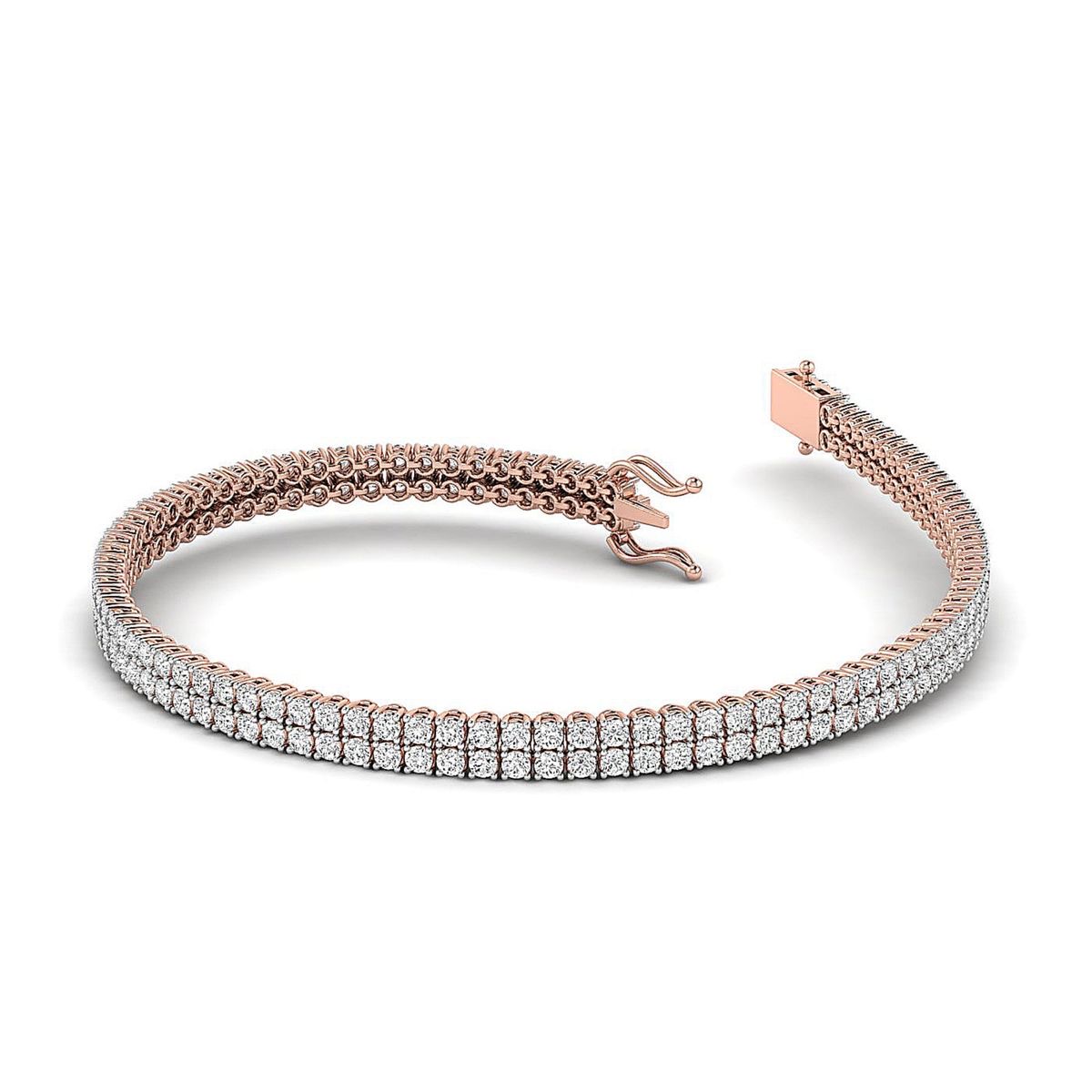 Rose Gold Tennis Bracelet